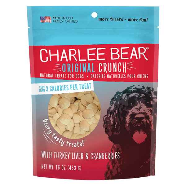 Picture of TREAT CANINE CHARLEE BEAR with Turkey Liver and Cranberry - 16oz/453g