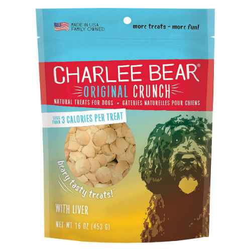 Picture of TREAT CANINE CHARLEE BEAR with Liver - 16oz/453g