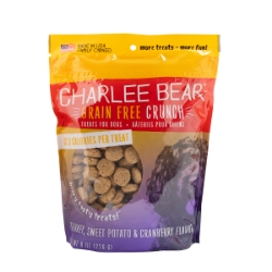 Picture of TREAT CANINE CHARLEE BEAR CRUNCH with Turkey/Sweet Potato/Cranberry - 8oz/226g