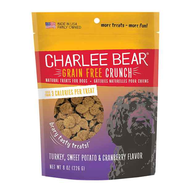 Picture of TREAT CANINE CHARLEE BEAR CRUNCH with Turkey/Sweet Potato/Cranberry - 8oz/226g