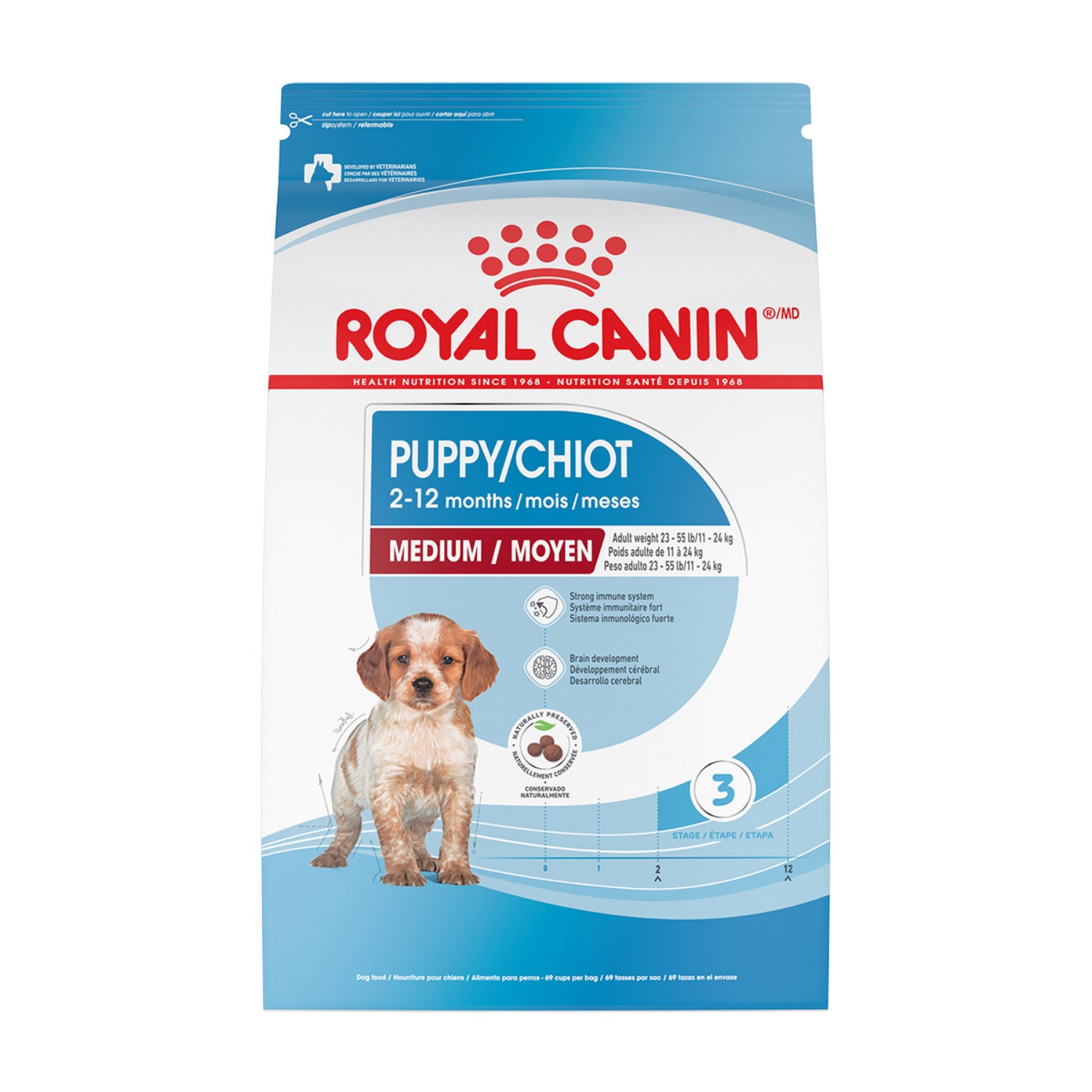 Picture of Royal Canin Veterinary Diet PUPPY Medium Breed Dry Dog Food - 7.72kg