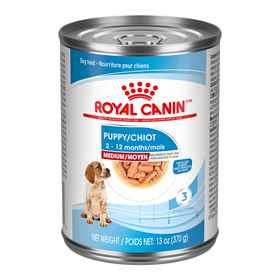 Picture of CANINE RC PUPPY MEDIUM DOG THIN SLICES - 12 x 370gm cans
