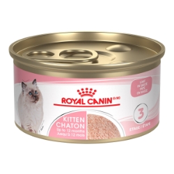 Picture of Royal Canin Veterinary Diet KITTEN Loaf Wet Cat Food - 24 X 145gm cans