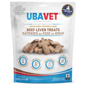 Picture of UBAVET BEEF LIVER TREATS - 1.8kg