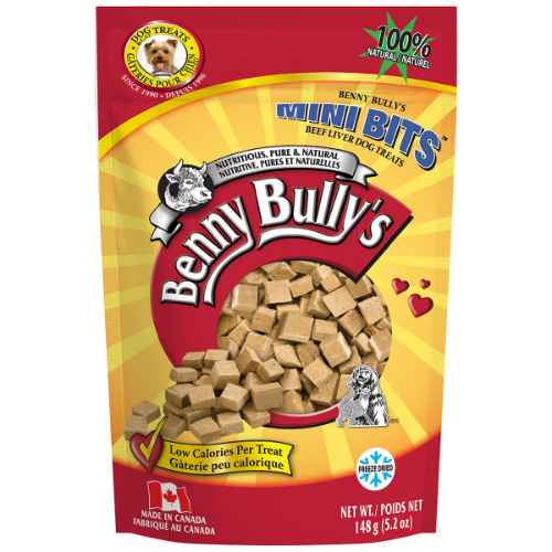 Picture of TREAT LIVER MINI BITS Benny Bullys - 5.2oz/148g