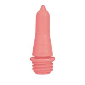 Show details for CALF PEACH TEAT NIPPLE Threaded - Pink Picture of CALF PEACH TEAT NIPPLE Threaded - Pink