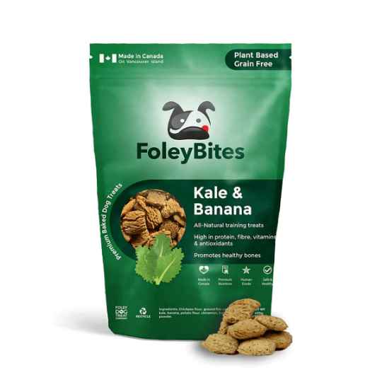 Picture of TREAT CANINE FOLEYBITES Kale & Banana - 14.10oz / 400g