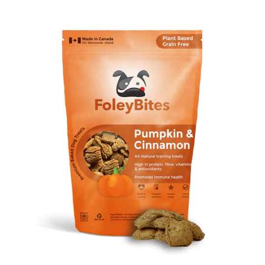 Picture of TREAT CANINE FOLEYBITES Pumpkin & Cinnamon - 14.10oz / 400g