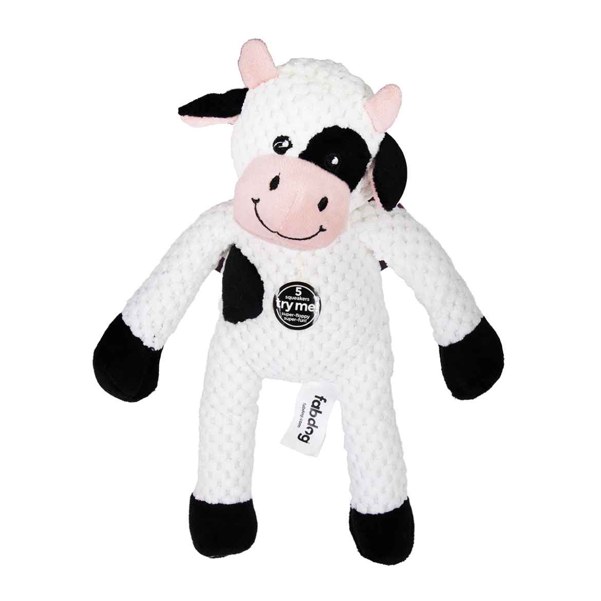 Picture of TOY DOG FABDOG FLOPPY Cow - Small