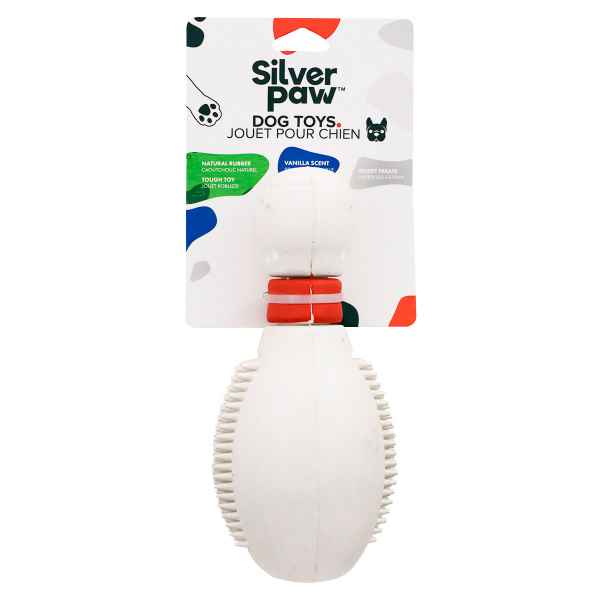 Picture of TOY CANINE SILVER PAW NATURAL RUBBER - Bowling Pin