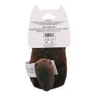 Picture of TOY FELINE SILVER PAW BEAVER and LOG - 3in x 4in x 3in