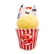 Picture of TOY FELINE SILVER PAW POPCORN - 3.75in x 3.5in x 3in