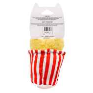 Picture of TOY FELINE SILVER PAW POPCORN - 3.75in x 3.5in x 3in