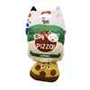 Picture of TOY FELINE SILVER PAW PIZZA BOX -  4in x 3.5in x 1.75in