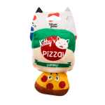 Picture of TOY FELINE SILVER PAW PIZZA BOX -  4in x 3.5in x 1.75in