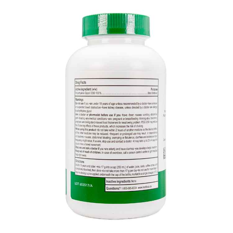 Picture of PEG 3350 POLYETHYLENE GLYCOL POWDER - 510gm