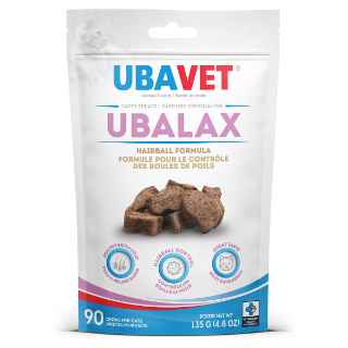 Picture of UBAVET UBALAX HAIRBALL FORMULA FLAVORED CHEW - 90's