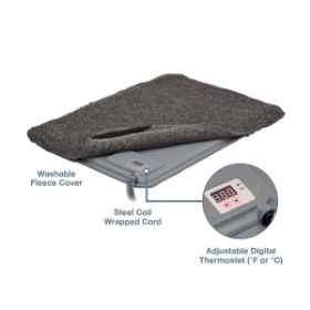 Show details for LECTRO KENNEL DELUXE MAT 80 watt GEN II Large(J0916BM)- 22.5in x 28.5in Picture of LECTRO KENNEL DELUXE MAT 80 watt GEN II Large(J0916BM)- 22.5in x 28.5in