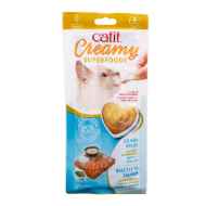 Picture of TREAT FELINE CATIT CREAMY SUPERFOOD Salmon Recipe with Quinoa and Spirulina - 4 x 10g