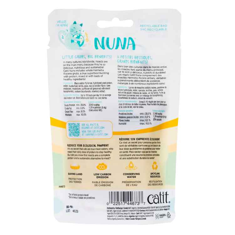 Picture of TREAT FELINE CATIT NUNA Insect Protein Medley - 2.1oz / 60g