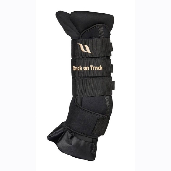 Picture of BACK ON TRACK EQUINE ROYAL QUICK WRAP DELUXE BLACK SM 35cm - Pair