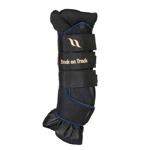 Picture of BACK ON TRACK EQUINE ROYAL QUICK WRAP DELUXE BLUE MED 40cm - Pair