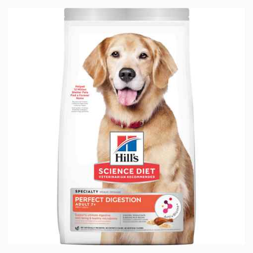 Picture of CANINE SCIENCE DIET ADULT7+ PERFECT DIGESTION - 3.5lb