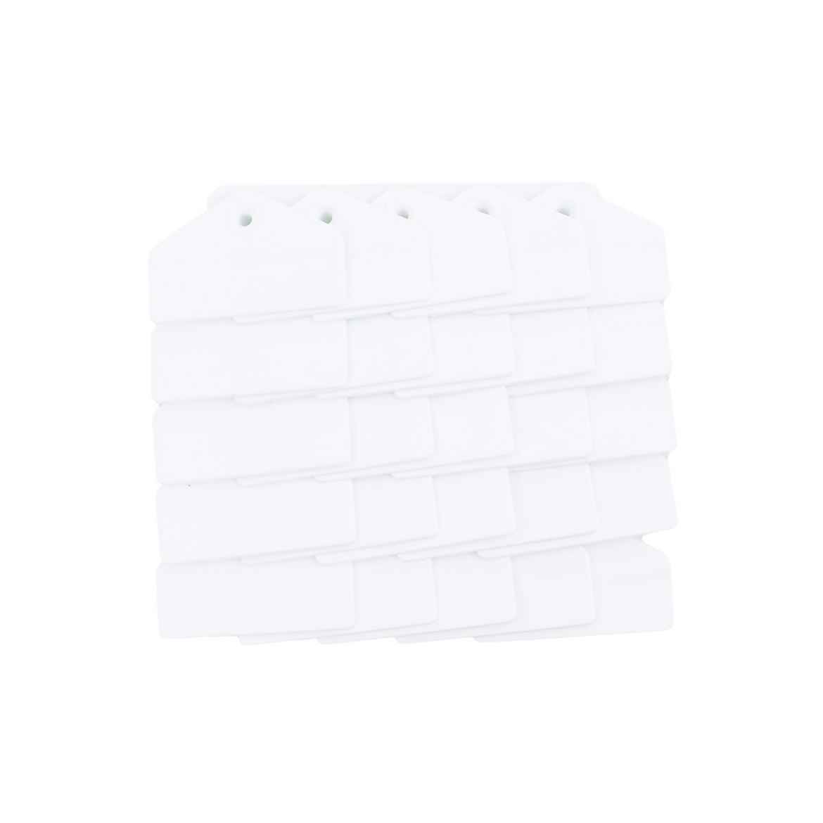 Picture of ALLFLEX TAG GLOBAL HOG MALE BLANK WHITE - 25/bag