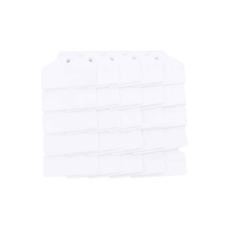 Picture of ALLFLEX TAG GLOBAL HOG MALE BLANK WHITE - 25/bag
