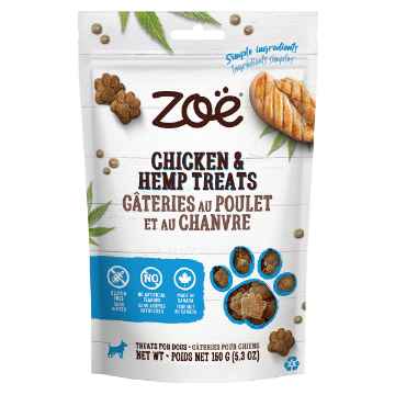 Picture of TREAT CANINE ZOE HEMP TREATS Chicken and Hemp - 5.3oz/150g