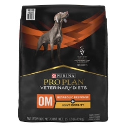 Picture of Purina Pro Plan Veterinary Diet OM (Weight Management) Metabolic Response + Joint Mobility Dry Dog Food - 6.8kg