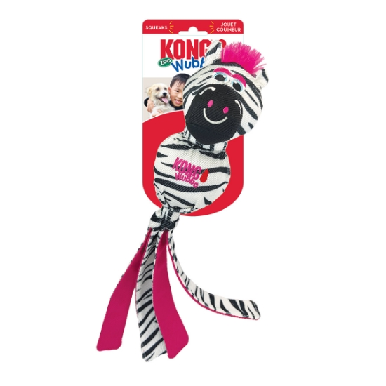 Picture of TOY DOG KONG WUBBA Zoo Zebra - Large