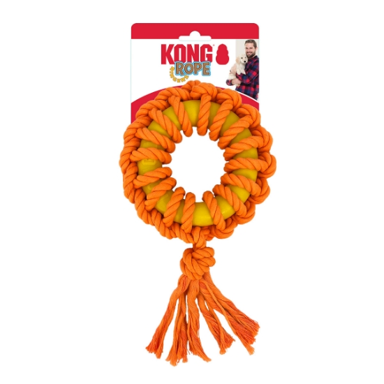 Picture of TOY DOG KONG ROPE RINGERZ Assorted - Medium