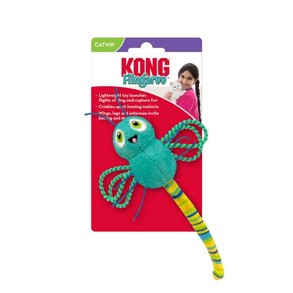 Picture of TOY CAT KONG FLINGAROO Dragonfly - Assorted Colours