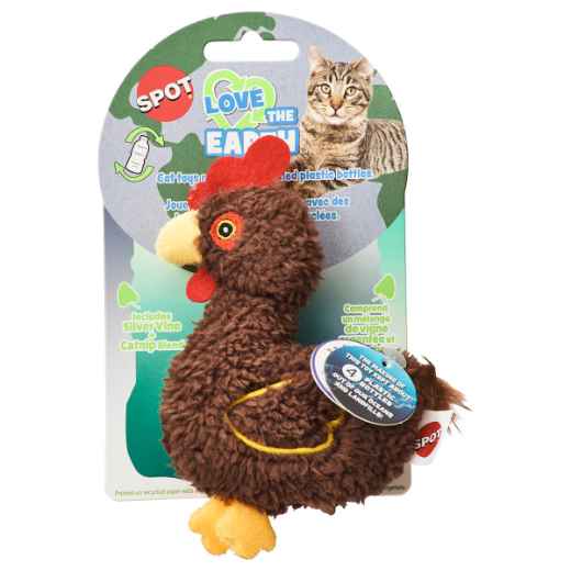 Picture of TOY CAT LOVE THE EARTH Barnyard Bird Assorted - 4in