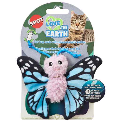 Picture of TOY CAT LOVE THE EARTH Butterfly Assorted - 4in