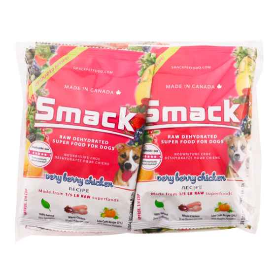 Picture of CANINE SMACK RAW SUPER FOOD DEHYDRATED SAMPLE VARIETY PACK- 50 x 25g