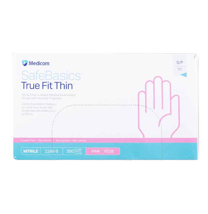Picture of GLOVES NITRILE POWDER FREE PINK SMALL - 300/box