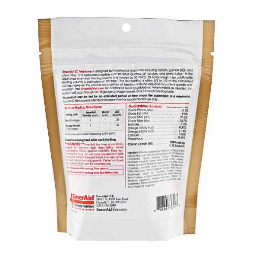 Picture of EMERAID INTENSIVE CARE HERBIVORE - 100g