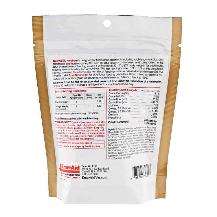 Picture of EMERAID INTENSIVE CARE HERBIVORE - 100g