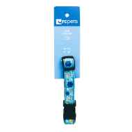 Picture of COLLAR CANINE RC CLIP Adjustable Fresh Tracks Teal - 5/8in x 7in - 9in