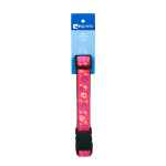 Picture of COLLAR CANINE RC CLIP Adjustable Fresh Tracks Pink - 1in x 12in -20in