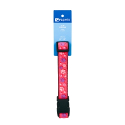 Picture of COLLAR CANINE RC CLIP Adjustable Fresh Tracks Pink - 1in x 12in -20in