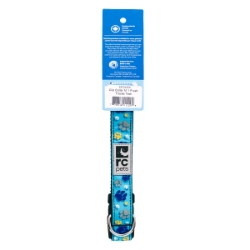 Picture of COLLAR CANINE RC CLIP Adjustable Fresh Tracks Teal - 1in x 12in -20in