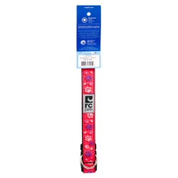 Picture of COLLAR CANNE RC CLIP Adjustable Fresh Tracks Pink - 1in x 15in -25in