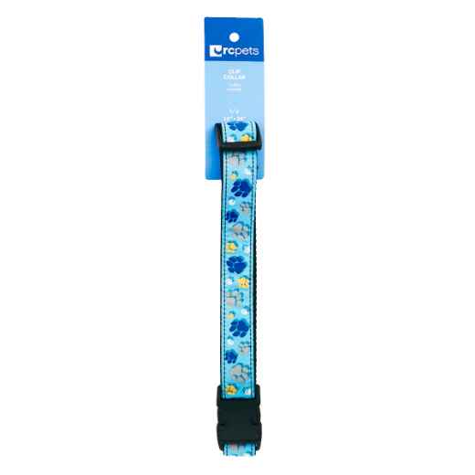 Picture of COLLAR CANINE RC CLIP Adjustable Fresh Tracks Teal - 1in x 15in -25in