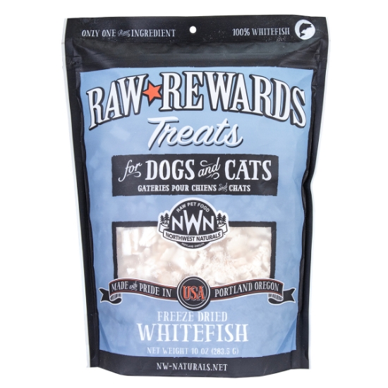 Picture of TREAT NW NATURALS RAW REWARDS FD Whitefish - 283.5g/10oz