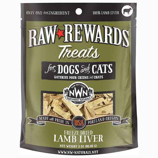 Picture of TREAT NW NATURALS RAW REWARDS FD Lamb Liver - 85.05g/3oz