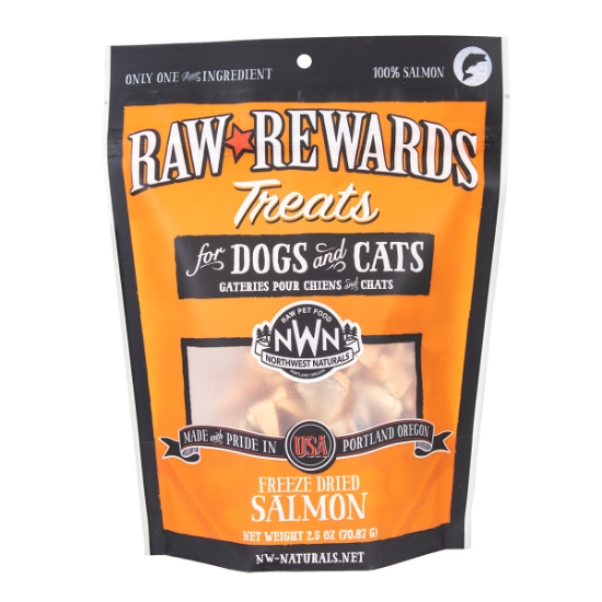 Picture of TREAT NW NATURALS RAW REWARDS FD Salmon - 70.87g/2.5oz