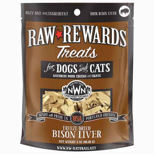 Picture of TREAT NW NATURALS RAW REWARDS FD Bison Liver - 85.05g/3oz